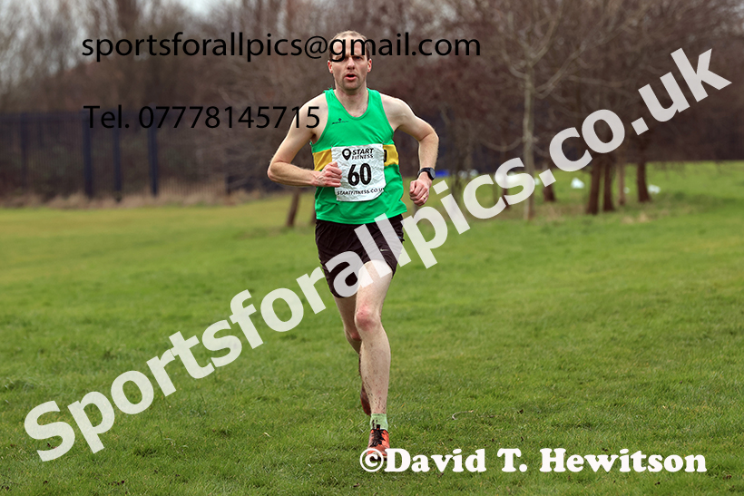 Mens 35s to 64s and, 2025 NEMAA Cross Country Champs., Acklam, Middlesbrough. Photo: David T. Hewitson/Sports for All Pics